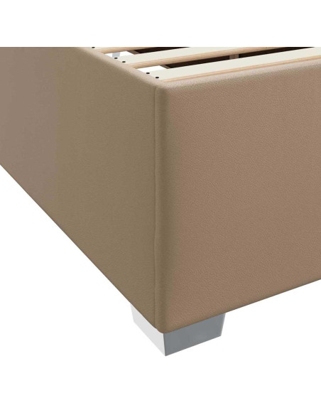 Struttura del letto Cappuccino 80 x 200 cm Pelle sintetica