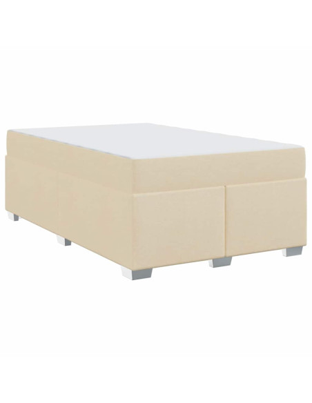Struttura del letto Altro Crema 120 x 200 cm Tessuto
