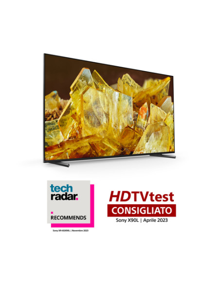 Sony BRAVIA XR | XR-65X90L | Full Array LED | 4K HDR | Google TV | ECO PACK | BRAVIA CORE | Perfect for PlayStation5 | Aluminium