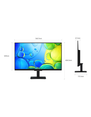 Samsung Full HD 24" UE24F6000FUXZT, Hyper Real Processor, HDR & Pur Color, Smart Experience, OTS Lite & Adaptive Sound, Slim Loo