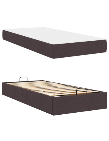 Struttura letto con materasso con materasso 2 pcs Tanno Tessuto