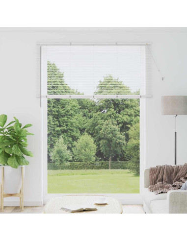 Tendaggi a veneziana Bianco 220 x 155 cm Alluminio