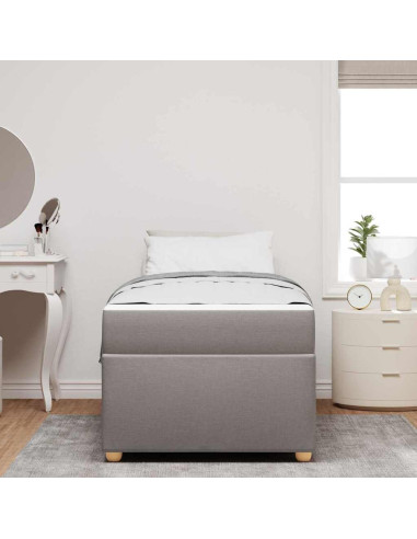 Struttura del letto con materasso Talpa 90 x 200 cm Tessuto