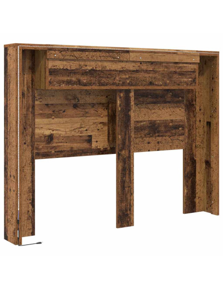 Testata del letto Legno vecchio Legno multistrato