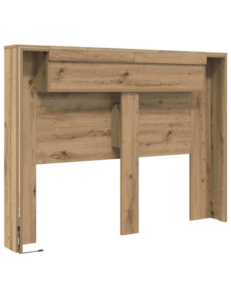 Testata del letto rovere artigianale Legno multistrato