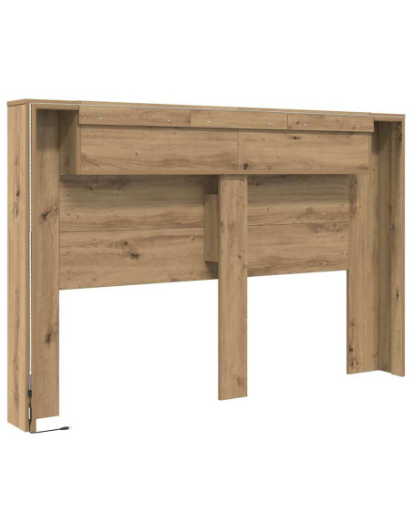 Testata del letto rovere artigianale Legno multistrato