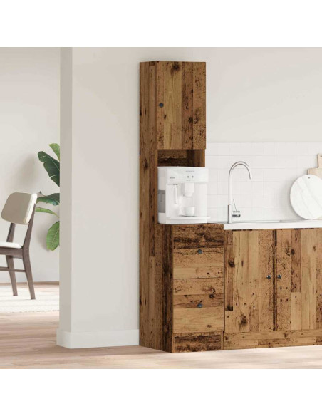 Mobile da cucina con cassetto Legno vecchio Legno multistrato