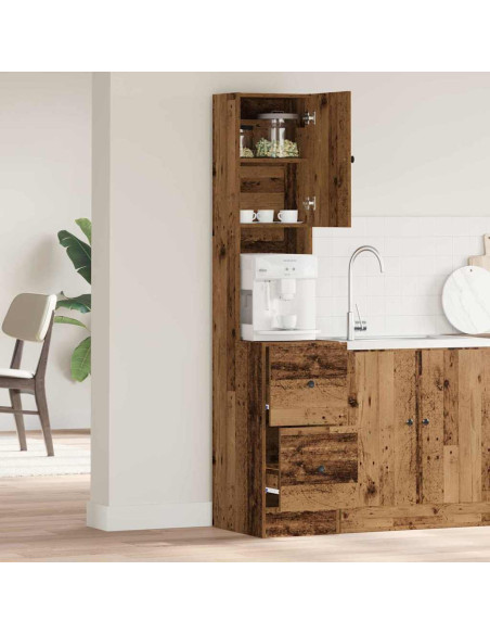 Mobile da cucina con cassetto Legno vecchio Legno multistrato