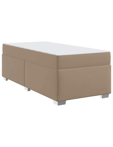 Struttura del letto Cappuccino 100 x 200 cm Pelle sintetica