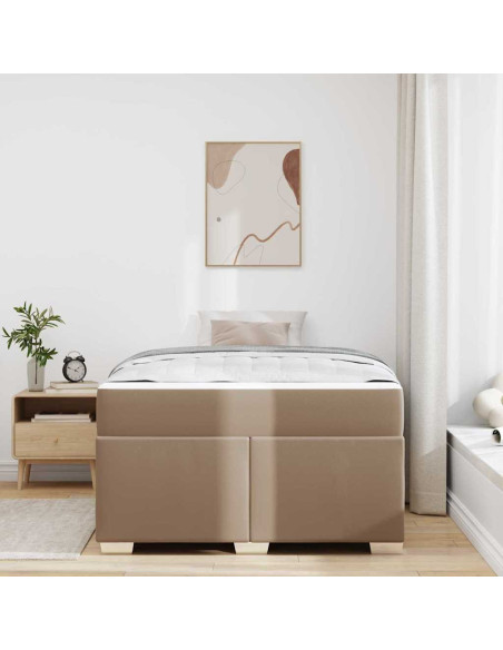 Struttura del letto Cappuccino 120 x 190 cm Pelle sintetica