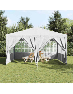Tenda Party Bianco 400 x 400 x 266 cm Polietilene