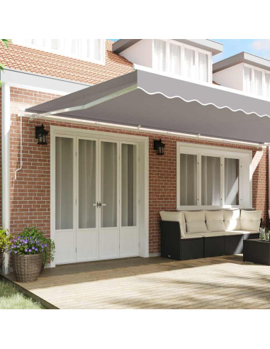 Telo di ricambio per tenda da sole Grigio chiaro 580 x 345 cm