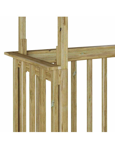 Casetta per barbecue Legno di pino impregnato