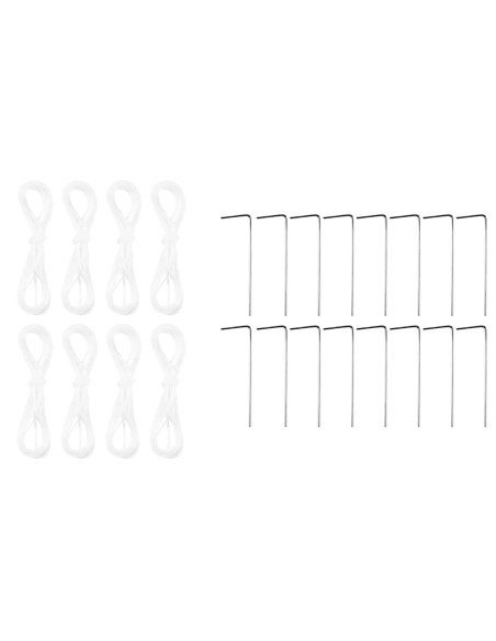 Tenda Party Bianco 400 x 400 x 266 cm Polietilene