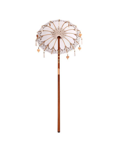 Parasol Balinese Crema 95 x 95 x 260 cm