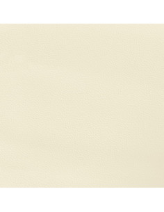 Giroletto con Testiera Crema 100x200 cm in Similpelle