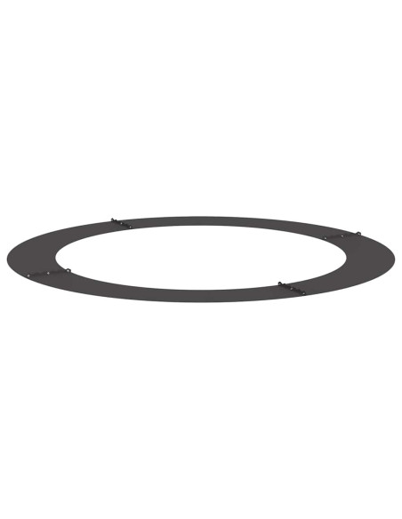Set di Vasi Neri Nero Plastica Grande Durevole Vaso Nero