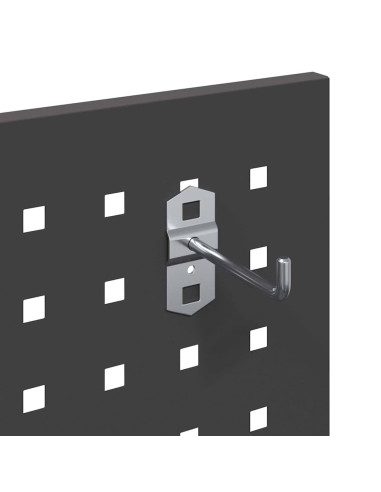 Carrello per Attrezzi con lo scaffale Nero 65 x 35 x 111 cm