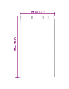 Tende Blackout con Anelli 2 pcs Turchese 225 x 140 cm 2
