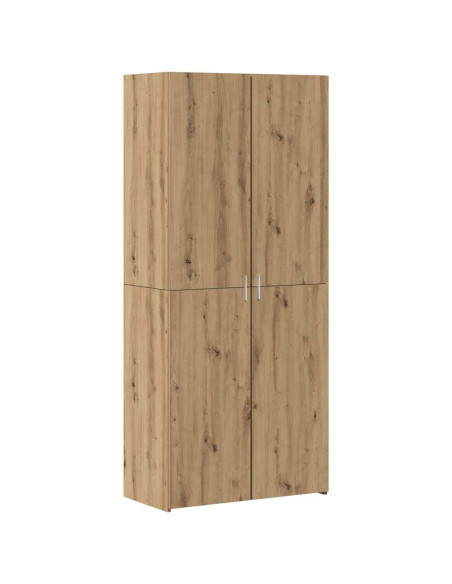 Armadio contenitore rovere artigianale 80 x 42.5 x 225 cm
