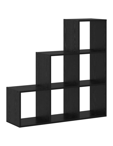 Armadio per Libri Rovere nero 99 x 29 x 99 cm Legno multistrato