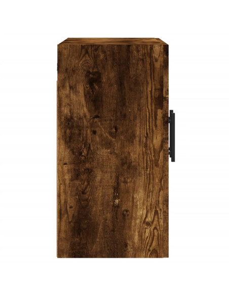 Armadietto a Muro Rovere Fumo 60x31x60 cm in Legno Multistrato