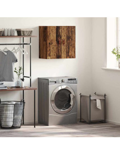 Armadietto a muro Legno vecchio 60 x 31 x 60 cm 2