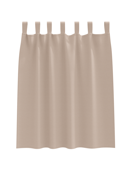 Tende Blackout con Anelli 2 pcs Talpa 140 x 140 cm Poliestere