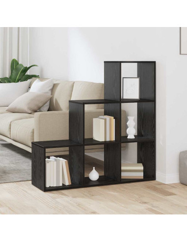 Libreria divisoria Rovere Nero 99 x 29 x 99 cm