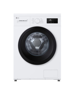LG F4NA10S8NWK Lavatrice slim 8kg, Classe A, 1400 giri, Programma igiene con vapore, Top rimovibile, White