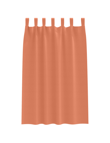 Tende Blackout con Anelli 2 pcs Terracotta 175 x 140 cm