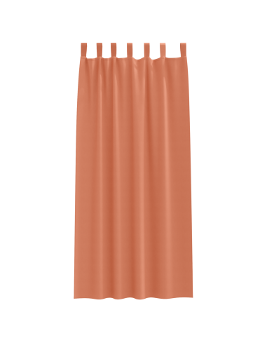 Tende Blackout con Anelli 2 pcs Terracotta 245 x 140 cm