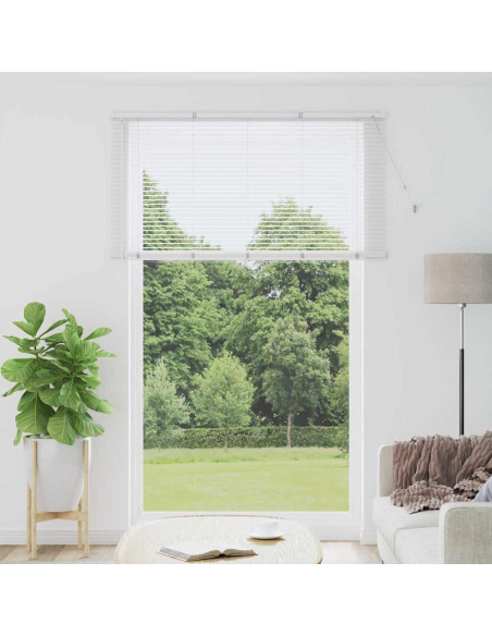 Tendaggi a veneziana Bianco 220 x 140 cm Alluminio