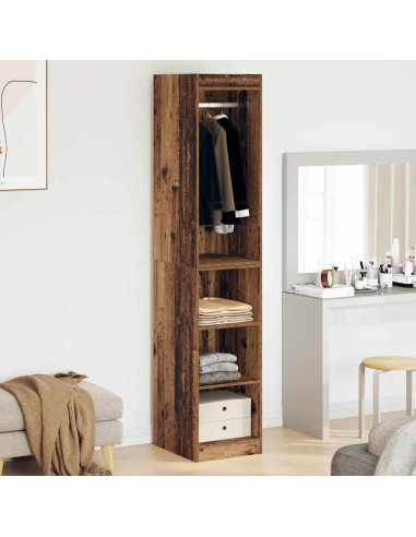 Guardaroba con lo scaffale Legno vecchio 41 x 48 x 102 cm
