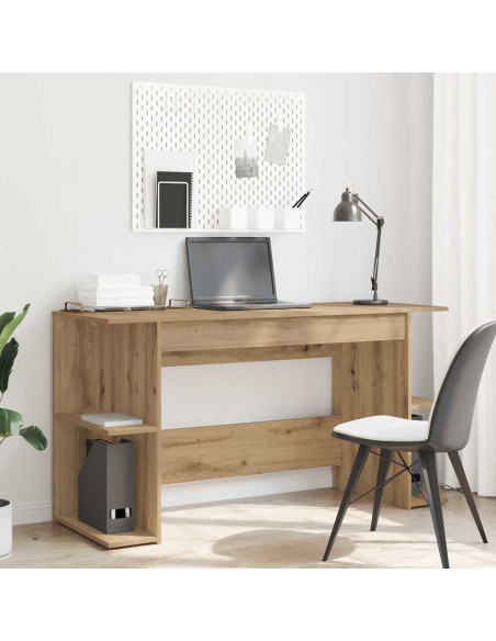 Scrivania rovere artigianale 140 x 50 x 75 cm Legno multistrato