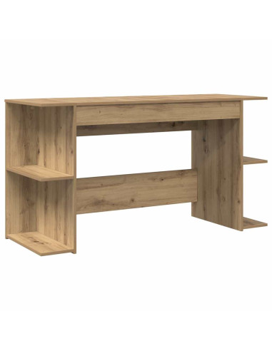 Scrivania rovere artigianale 140 x 50 x 75 cm Legno multistrato