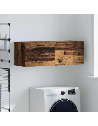 Mobiletto a muro Legno vecchio 100 x 36,5 x 35 cm