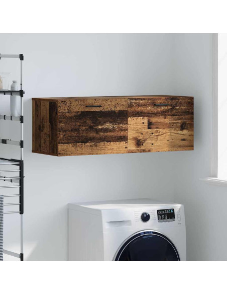 Mobiletto a muro Legno vecchio 100 x 36,5 x 35 cm