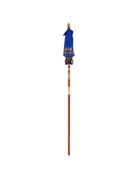 Parasol Balinese Altro Blu x 260 cm Cotone e legno massello