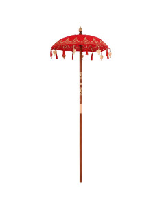 Parasol Balinese Rosso 125 x 125 x 260 cm 2