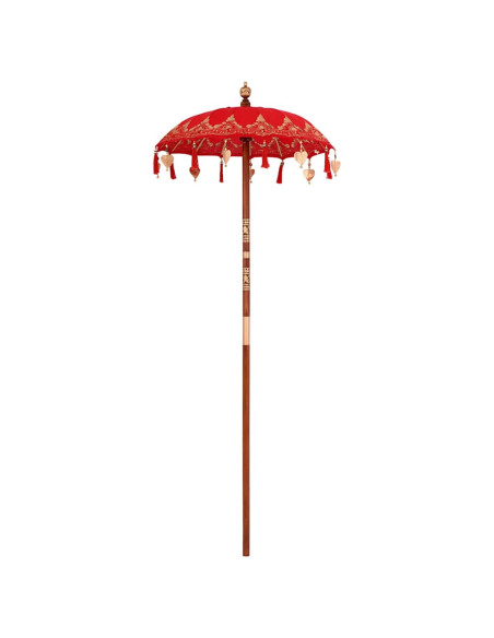 Parasol Balinese Rosso 125 x 125 x 260 cm