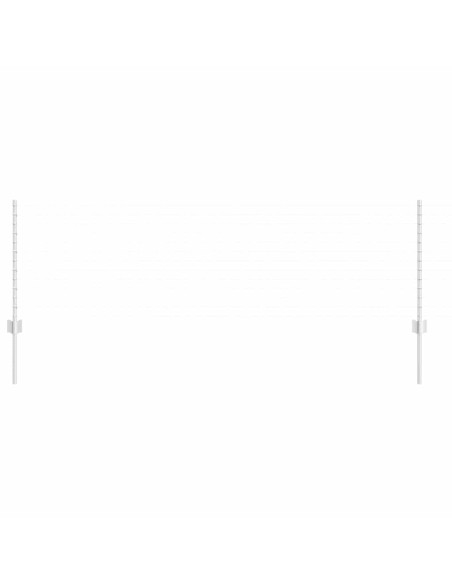 Pali per recinzione , 5 pz, U-Channel, 80 cm, in acciaio zincato.