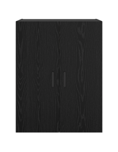 Armadietto a muro Rovere Nero 69,5 x 34 x 90 cm