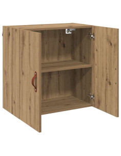 Armadietto a muro rovere artigianale 60 x 31 x 60 cm