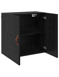Armadietto a muro Rovere nero 60 x 31 x 60 cm Legno multistrato