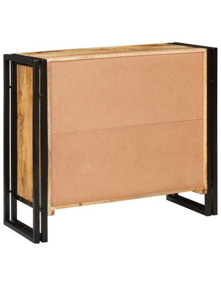 Credenza Marrone 80 x 33 x 70 cm legno massello di mango