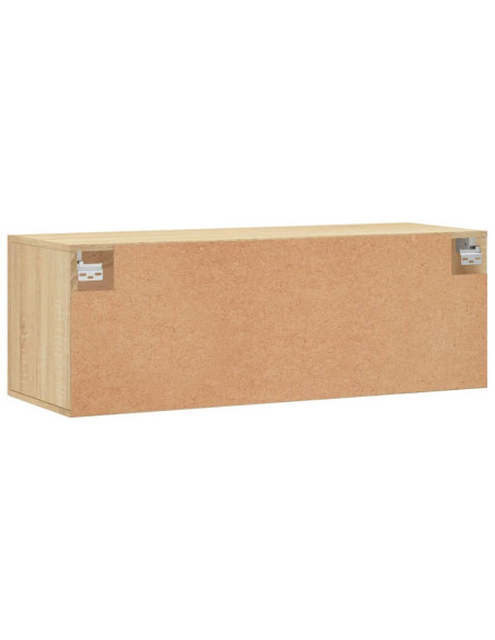 Mobile a Parete Rovere Sonoma 100x36,5x35 cm Legno Multistrato