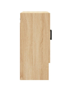 Armadietto a Muro Rovere Sonoma 60x31x70 cm Legno Multistrato 2