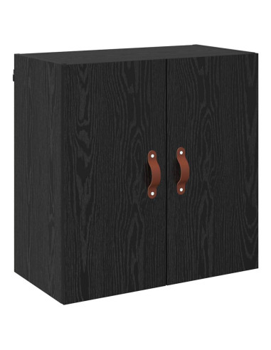 Armadietto a muro Rovere nero 60 x 31 x 60 cm Legno multistrato