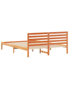 Struttura del letto Marrone cerato 160 x 210 cm Pino massello